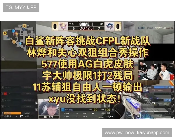 穿越火线 战队新秀表现抢眼，cf战队最新阵容